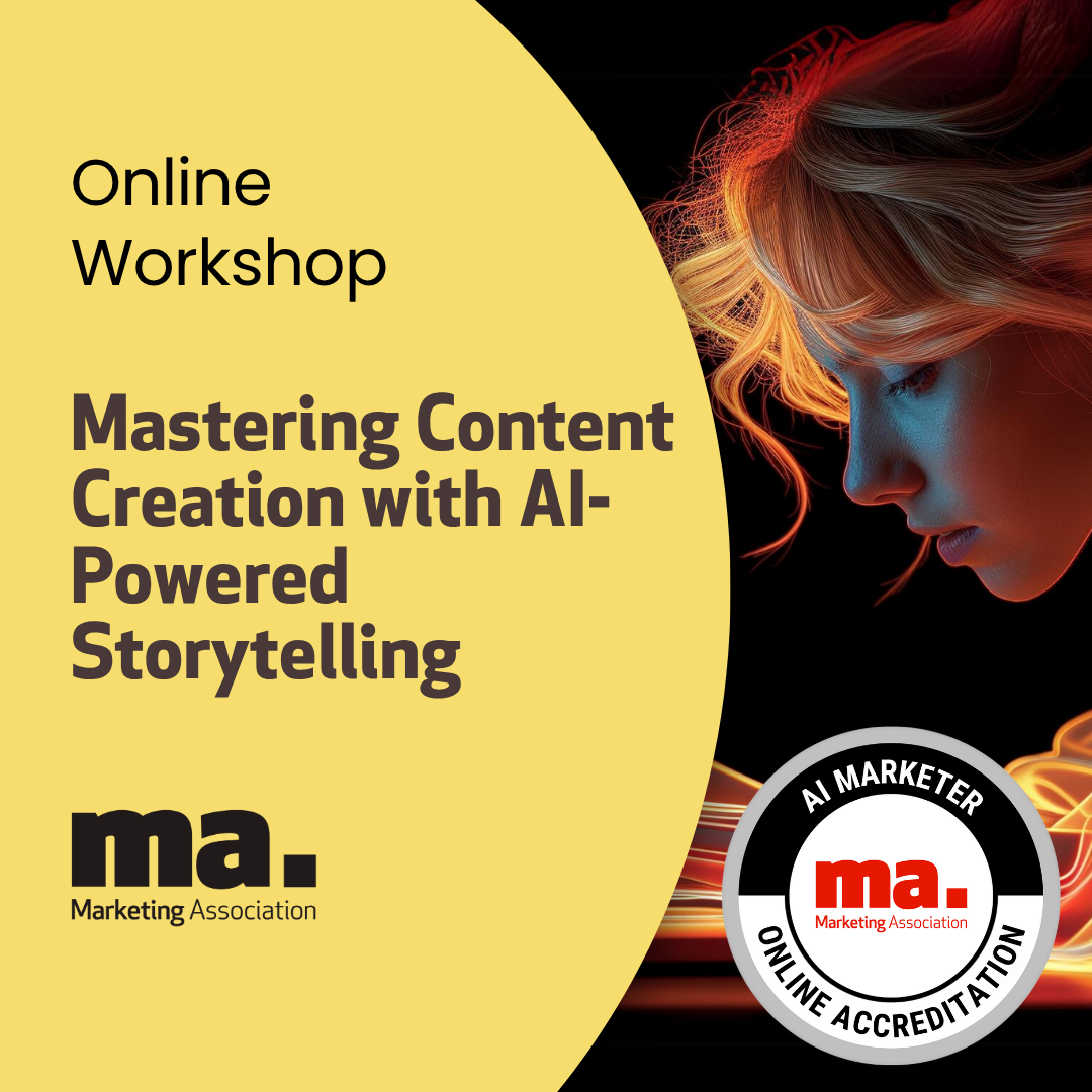 AI Storytelling - AI Online Accreditation  (1080 x 1080 px)