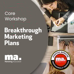 Breakthrough Marketing Plans Workshop - Professional Certification