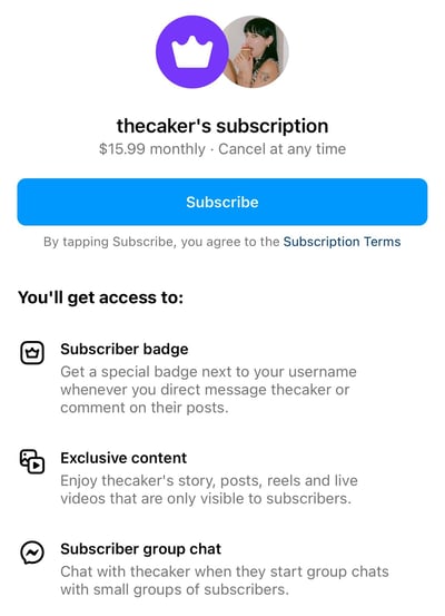 Caker_Subscriptions