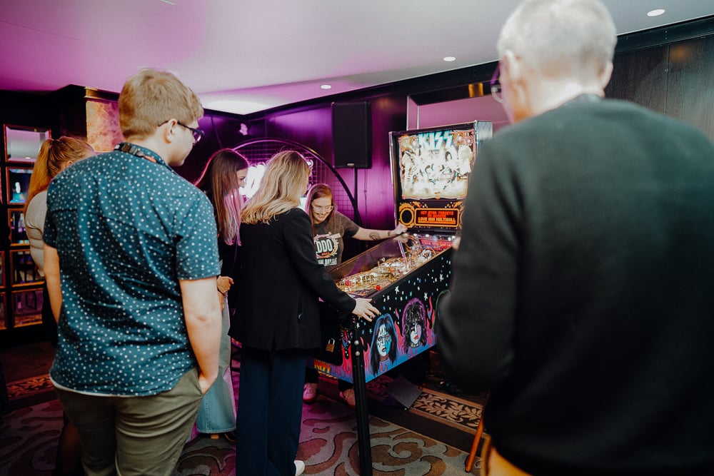 DDO2023 Attendees at Pinball