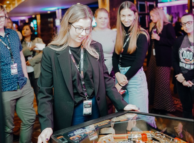 DDO2023 Attendee at Pinball