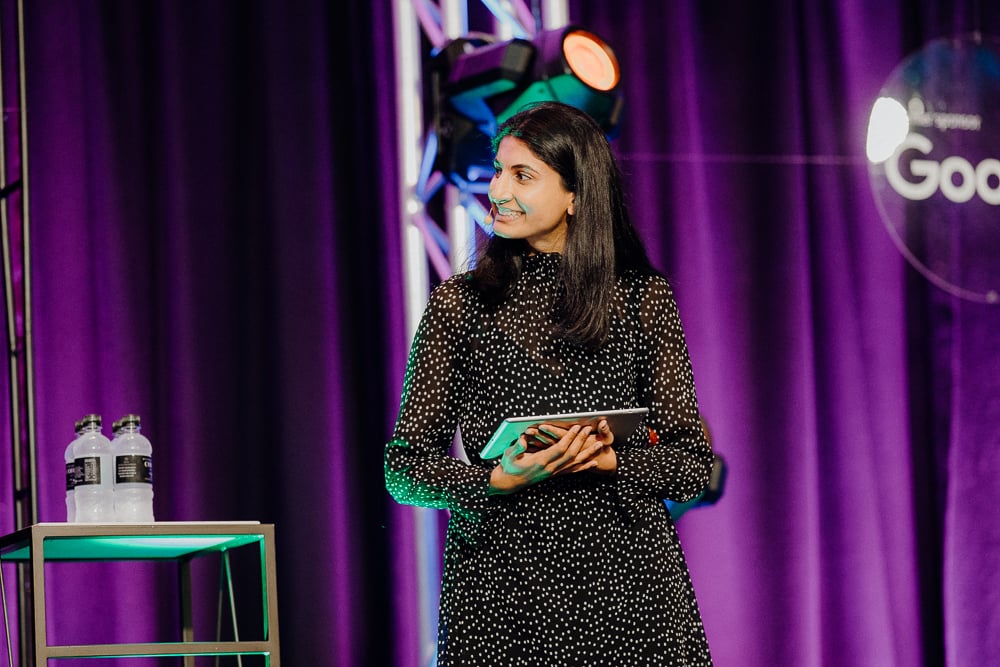 DDO2023 Chandni Patel on stage