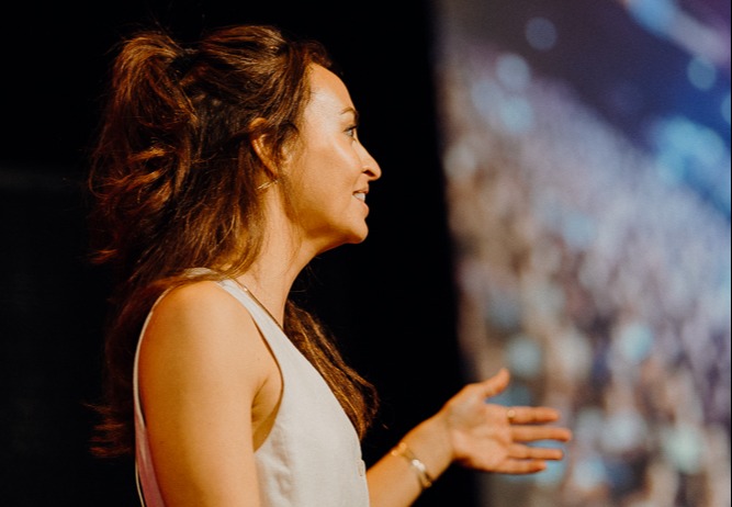 DDO2023 Britney Muller on stage