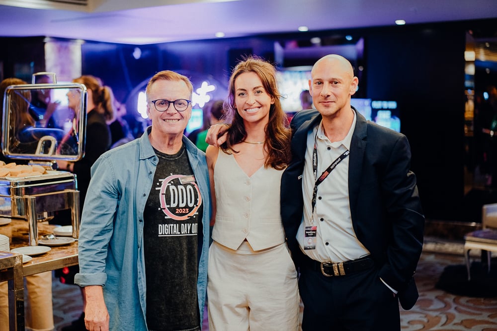 DDO2023 John Miles, Britney Muller and Richard Conway