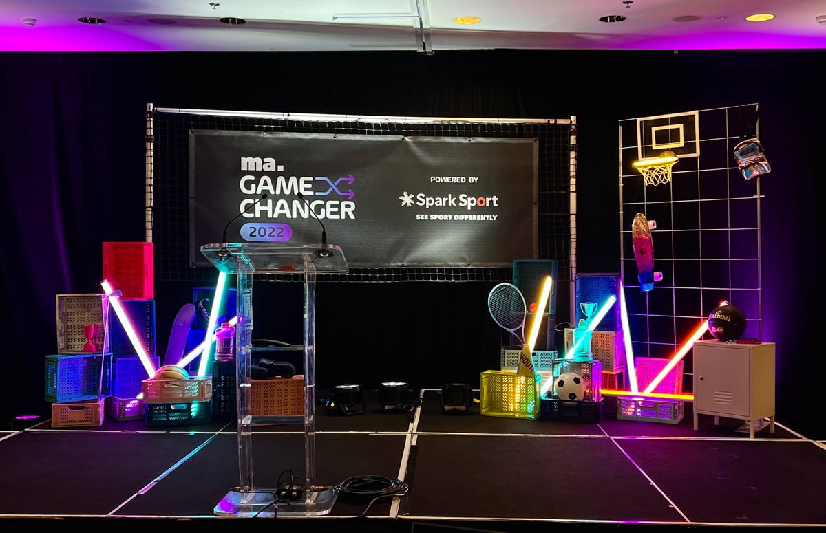 Game Changer 2022 Stage Set up