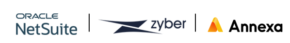 OracleZyberAnnexa logo lockup