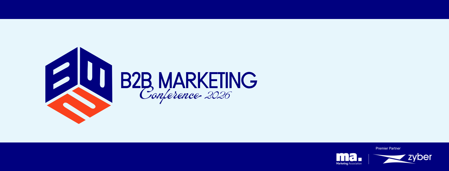 Website Hero Banner - B2B Marketing Conference 2026 1800x685px
