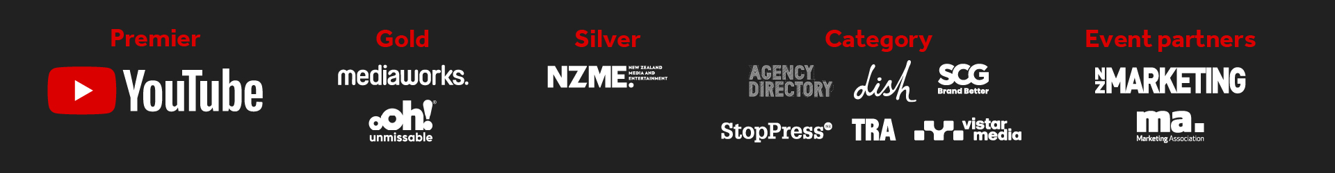 Awards Force - Website Footer DESKTOP 1920x250px