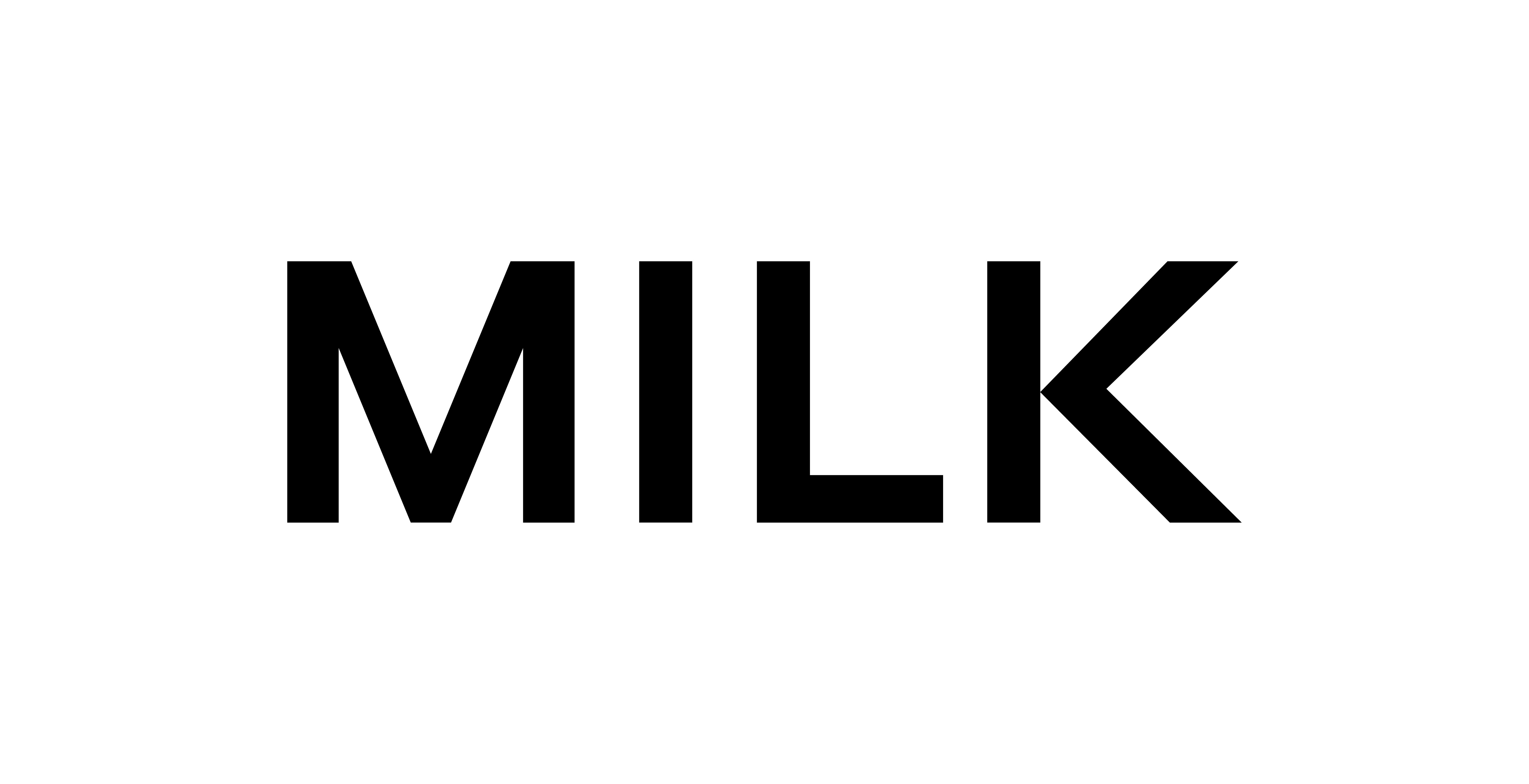 Milk black logo