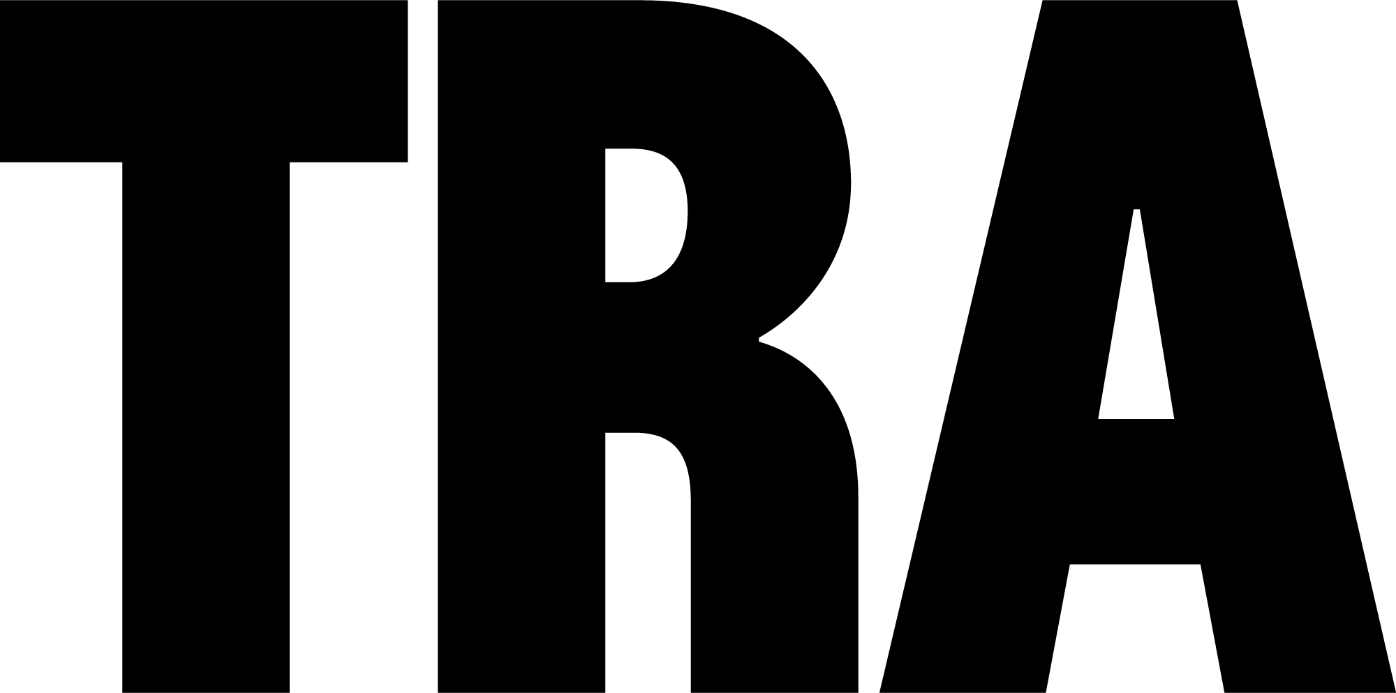 TRA logo black