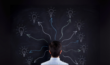 a man thinking